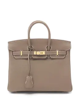 Hermès Pre-Owned: Коричневая сумка-шоппер 