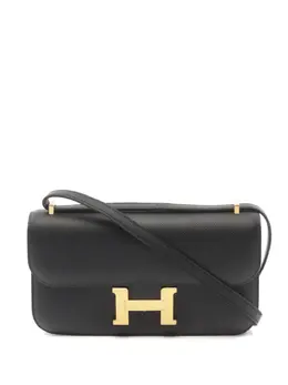 Hermès Pre-Owned: Чёрная сумка 