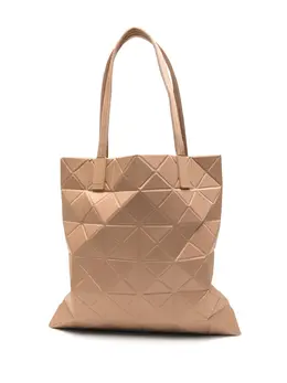 Bao Bao Issey Miyake: Бежевая сумка-шоппер 