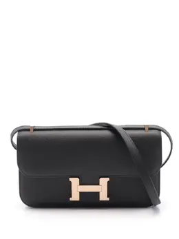 Hermès Pre-Owned: Чёрная сумка 