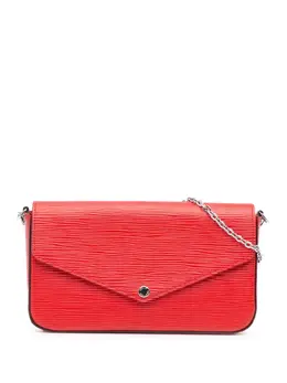 Louis Vuitton Pre-Owned: Красная сумка через плечо 
