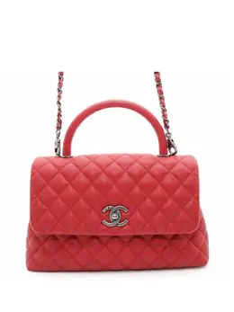 CHANEL Pre-Owned: Красная сумка 