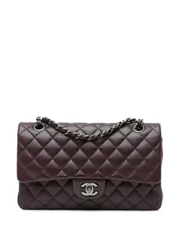 CHANEL Pre-Owned: Фиолетовая сумка 