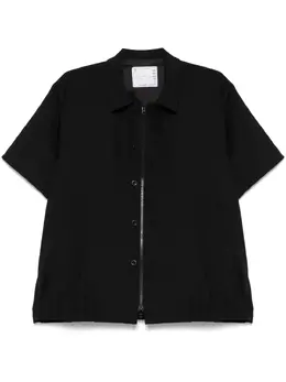 sacai: Чёрная рубашка 