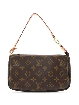 Louis Vuitton Pre-Owned: Коричневая сумка 