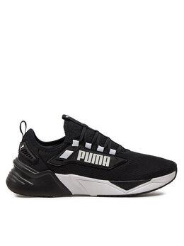 PUMA: Чёрные кроссовки 