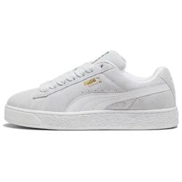 PUMA: Белые кеды  Suede