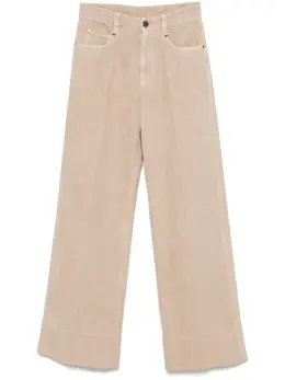 Brunello Cucinelli: Бежевые брюки 