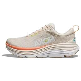 Hoka One One: Бежевые кроссовки 