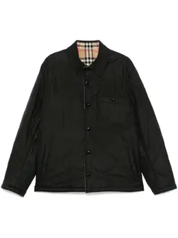 Burberry: Чёрная рубашка 