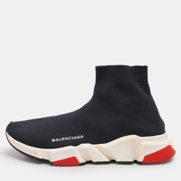 Balenciaga: Синие кроссовки  Speed Trainer