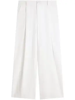 DRIES VAN NOTEN: Белые брюки 