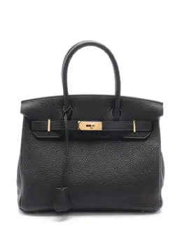 Hermès Pre-Owned: Чёрная сумка 