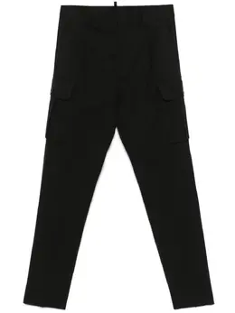 DSQUARED2: Чёрные брюки 