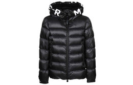 Moncler: Чёрный пуховик 