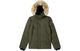 Canada Goose: Пуховик  Wyndham цвета хаки