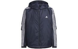 Adidas: Синяя куртка 