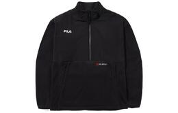 Fila: Чёрная куртка 