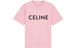 CELINE: Розовая футболка 