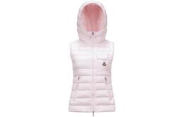 Moncler: Розовый жилет 