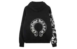 Chrome Hearts: Чёрная толстовка 