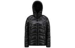 Moncler: Чёрный пуховик 