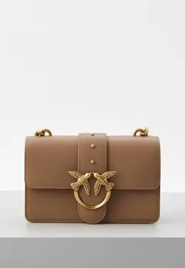 Pinko: Бежевая сумка 