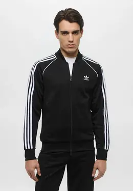 adidas Originals: Чёрная толстовка 