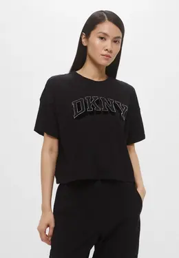 DKNY: Чёрная футболка 