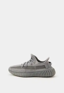 adidas YEEZY: Серые кроссовки 