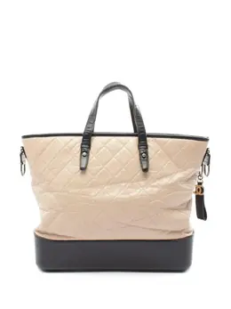 CHANEL Pre-Owned: Светлая сумка-шоппер 