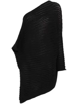 Issey Miyake: Чёрный топ 