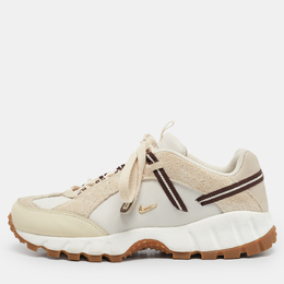 Nike: Бежевые кроссовки  Air