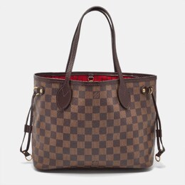 Louis Vuitton: Коричневая сумка  Neverfull