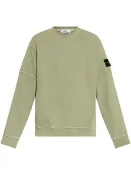 Stone Island: Зелёный свитшот  Compass
