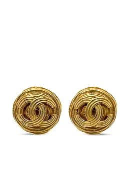 CHANEL Pre-Owned: Серьги 