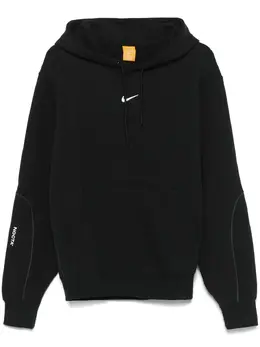 Nike: Чёрная толстовка 