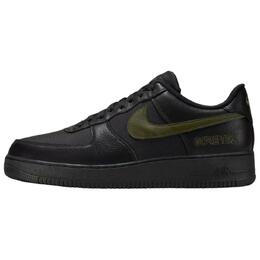 Nike: Чёрные кроссовки  Air Force 1