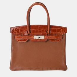 Hermes: Блестящая сумка  Birkin 30