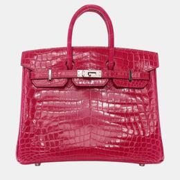 Hermes: Красная сумка  Birkin 25