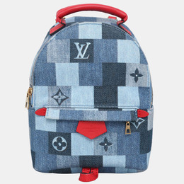 Louis Vuitton: Голубой рюкзак 