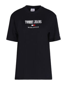 TOMMY JEANS: Синяя футболка 