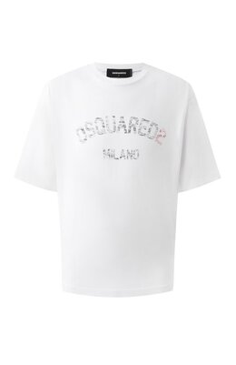 Dsquared2: Хлопковая футболка 