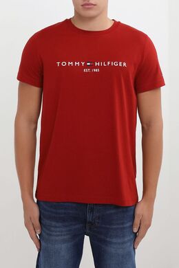 Tommy Hilfiger: Хлопковая футболка 