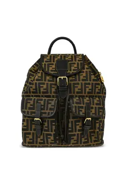 Fendi Pre-Owned: Коричневый рюкзак 