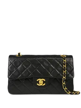 CHANEL Pre-Owned: Чёрная сумка 