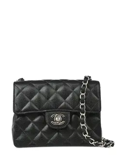 CHANEL Pre-Owned: Чёрная сумка 