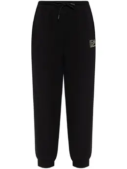 Ea7 Emporio Armani: Чёрные брюки 