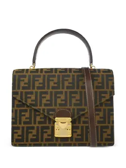 Fendi Pre-Owned: Коричневая сумка 
