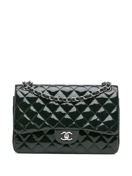 CHANEL Pre-Owned: Голубая сумка 